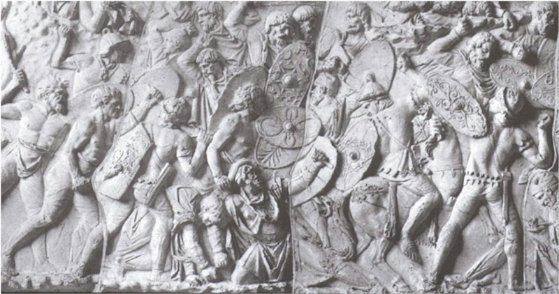 Roman ala on Trajan's Column