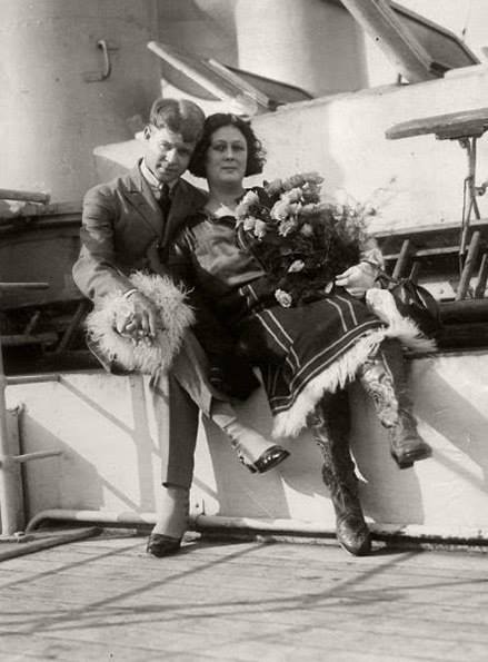 Sergei Yesenin and Isadora Duncan