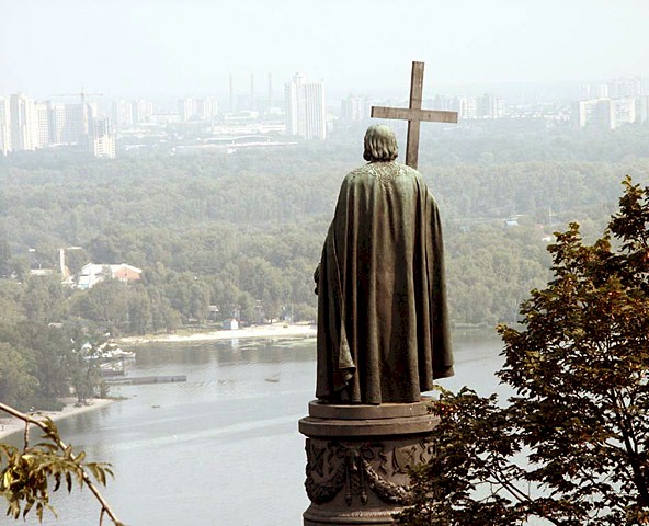 The monument to Prince Vladimir