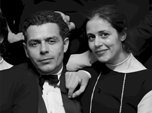 Maria Nesterenko with husband Sergey