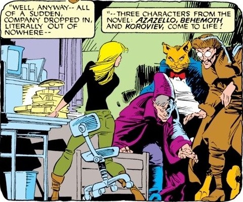 Magik, Azazello, Béhémoth et Koroviev